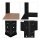 relaxdays Schwerlastregal 10026752_0 schwarz 90,0 x 45,0 x 180,0 cm