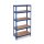relaxdays Schwerlastregal 10026751_0 blau 90,0 x 45,0 x 180,0 cm