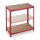 relaxdays Schwerlastregal 10026750_0 rot 90,0 x 45,0 x 180,0 cm