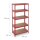 relaxdays Schwerlastregal 10026750_0 rot 90,0 x 45,0 x 180,0 cm
