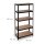 relaxdays Schwerlastregal 10026749_0 schwarz 90,0 x 45,0 x 180,0 cm