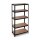 relaxdays Schwerlastregal 10026749_0 schwarz 90,0 x 45,0 x 180,0 cm