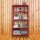 relaxdays Schwerlastregal 10026756_0 rot 90,0 x 60,0 x 180,0 cm