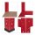 relaxdays Schwerlastregal 10026756_0 rot 90,0 x 60,0 x 180,0 cm