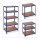 relaxdays Schwerlastregal 10026754_0 blau 90,0 x 60,0 x 180,0 cm