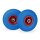 relaxdays Sackkarrenräder luftbereift blau, rot Vollgummi Felgen, Achse 2,0 cm