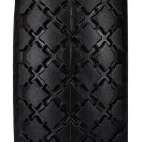 relaxdays Sackkarrenräder luftbereift schwarz, grau Kunststoff Felgen, Achse 2,5 cm