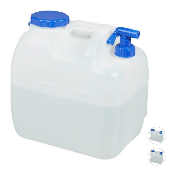 relaxdays Wasserkanister 23,0 l, 1 St.