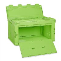 relaxdays Klappbox 60,0 l grün 58,5 x 39,5 x 32,5...