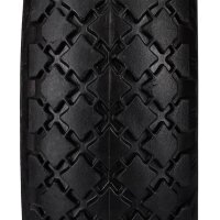 relaxdays Sackkarrenräder luftbereift schwarz, grau Stahl Felgen, Achse 2,5 cm