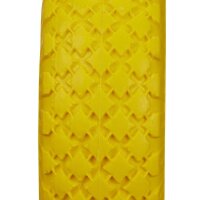 relaxdays Sackkarrenräder luftbereift gelb, grau Vollgummi Felgen, Achse 2,0 cm