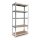 relaxdays Schwerlastregal 10019041_0 silber 90,0 x 41,0 x 180,0 cm