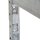 relaxdays Schwerlastregal 10019041_0 silber 90,0 x 41,0 x 180,0 cm