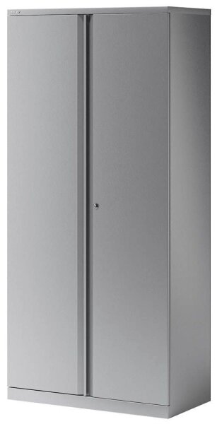 BISLEY Stahlschrank Essentials YECB09194S355 silber 4 Fachböden 91,4 x 47,0 x 197,0 cm, aufgebaut, 1 St.