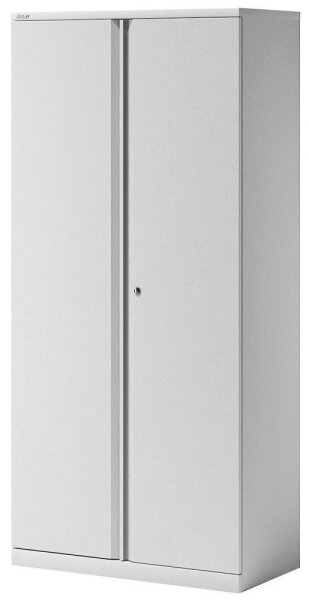 BISLEY Stahlschrank Essentials YECB09194S696 verkehrsweiß 4 Fachböden 91,4 x 47,0 x 197,0 cm, aufgebaut, 1 St.