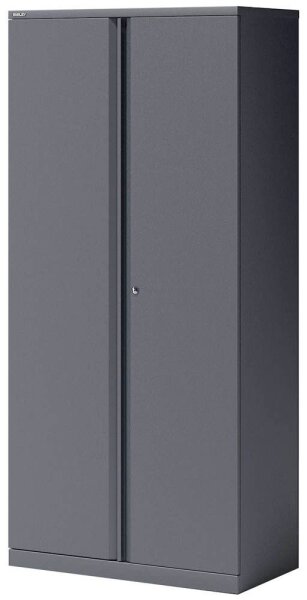 BISLEY Stahlschrank Essentials YECB09194S634 anthrazit 4 Fachböden 91,4 x 47,0 x 197,0 cm, aufgebaut, 1 St.