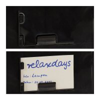 relaxdays Klappbox 60,0 l schwarz 58,5 x 39,5 x 32,5 cm, 1 St.
