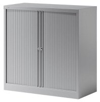 BISLEY Essentials Rollladenschrank silber 1 Fachboden...