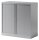BISLEY Essentials Rollladenschrank silber 1 Fachboden 100,0 x 47,0 x 100,0 cm