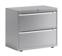 BISLEY Essentials Hängeregistraturschrank silber 2...