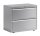 BISLEY Essentials Hängeregistraturschrank silber 2 Schubladen 80,0 x 47,0 x 69,3 cm, 1 St.