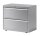 BISLEY Essentials Hängeregistraturschrank silber 2 Schubladen 80,0 x 47,0 x 69,3 cm, 1 St.
