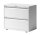 BISLEY Essentials Hängeregistraturschrank verkehrsweiß 2 Schubladen 80,0 x 47,0 x 69,3 cm, 1 St.