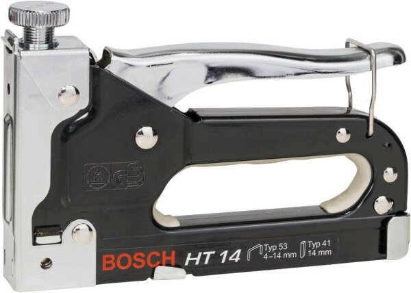 BOSCH Handtacker HT 14 schwarz-chrom, 1 St.