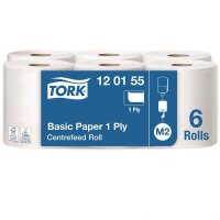 TORK Putztuchrollen Universal 1-lagig hochweiß, 6...