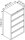 BISLEY Essentials Hängeregistraturschrank anthrazit 4 Schubladen 80,0 x 47,0 x 130,0 cm, 1 St.