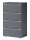 BISLEY Essentials Hängeregistraturschrank anthrazit 4 Schubladen 80,0 x 47,0 x 130,0 cm, 1 St.