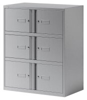 BISLEY Schließfachschrank Essentials silber...