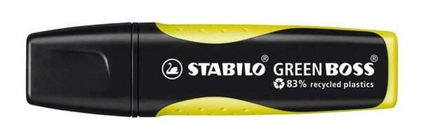 STABILO GREEN BOSS Textmarker gelb, 1 St.