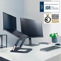 LEITZ Laptop-Ständer Ergo dunkelgrau