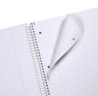Staufen® Collegeblock Premio Twice Lineatur 27/28 liniert und kariert DIN A4 Innen- und Außenrand, 1 St.