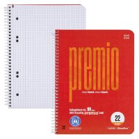 Staufen® Collegeblock Premio kariert DIN A5 ohne...