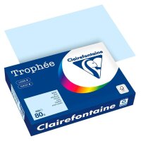 Clairefontaine Kopierpapier Trophée hellblau DIN...