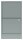 BISLEY Home Hängeregistraturschrank silber 2 Schubladen 41,3 x 40,0 x 67,2 cm, 1 St.