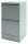 BISLEY Home Hängeregistraturschrank silber 2 Schubladen 41,3 x 40,0 x 67,2 cm, 1 St.