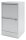 BISLEY Home Hängeregistraturschrank lichtgrau 2 Schubladen 41,3 x 40,0 x 67,2 cm, 1 St.