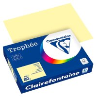 Clairefontaine Kopierpapier Trophée gelb DIN A4 80...