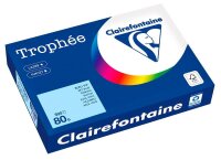 Clairefontaine Kopierpapier Trophée eisblau DIN A4...
