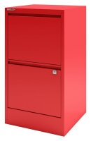 BISLEY Home Hängeregistraturschrank kardinalrot 2 Schubladen 41,3 x 40,0 x 67,2 cm, 1 St.