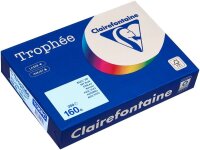 Clairefontaine Kopierpapier Trophée eisblau DIN A4 160 g/qm 250 Blatt