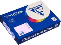 Clairefontaine Kopierpapier Trophée lila DIN A4 160 g/qm 250 Blatt
