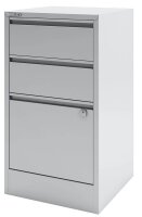 BISLEY Home Hängeregistraturschrank lichtgrau 3 Schubladen 41,3 x 40,0 x 67,2 cm, 1 St.