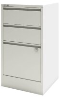 BISLEY Home Hängeregistraturschrank verkehrsweiß 3 Schubladen 41,3 x 40,0 x 67,2 cm, 1 St.