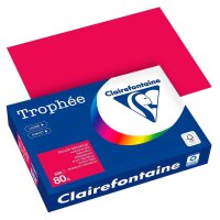 Clairefontaine Kopierpapier Trophée kirschrot DIN...