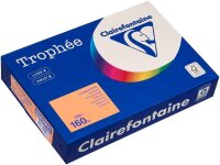 Clairefontaine Kopierpapier Trophée mandarin DIN A4 160 g/qm 250 Blatt