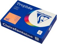 Clairefontaine Kopierpapier Trophée mandarin DIN A4 160 g/qm 250 Blatt